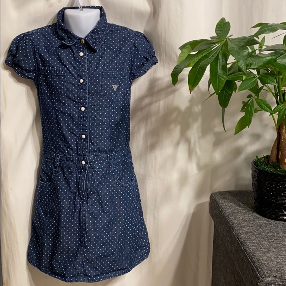 *10% off /2+* Guess kids jean dress size 7 fits5-6